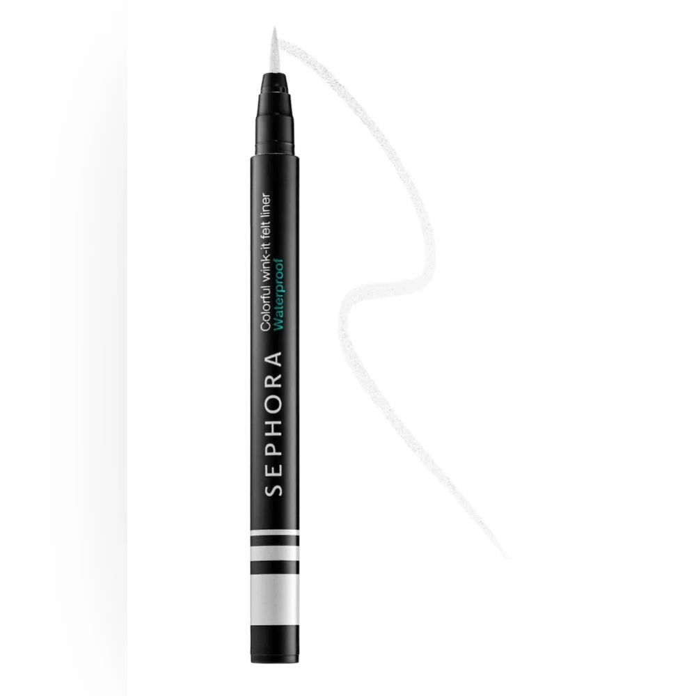 Sephora -Colorful Wink-It Felt Tip Liquid Waterproof Eyeliner-Bone White